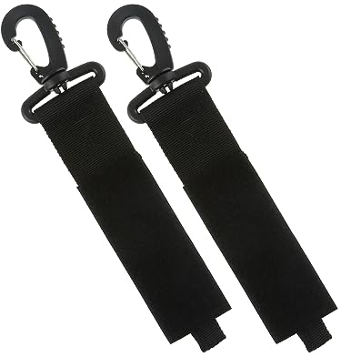 SOLKIN 2 Stücke Kajak Paddel Keeper Gurtband Clips SUP Paddle Board Ruder for Träger Halter Snap Clip for Schlauchboot Kanu Surf Schnalle