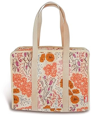 Prym Bolsa, Algodón, Arena, 34 x 26 x 9,5 cm