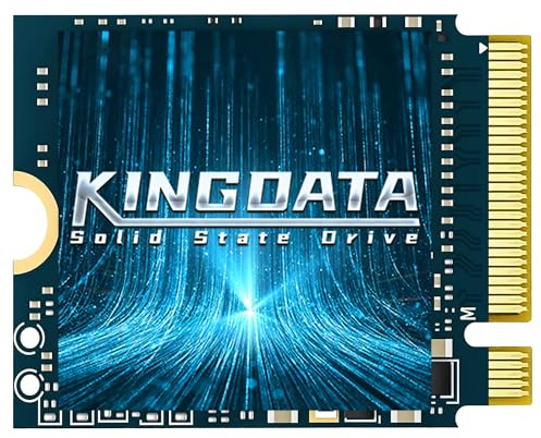 KINGDATA SSD 2TB M.2 2230 NVMe PCIe Gen 4.0X4, Unità a Stato Solido Interna per Steam Deck Surface pro 7/pro 8+/pro X/Laptop Go/Laptop3/Laptop4 GPD Ultrabook