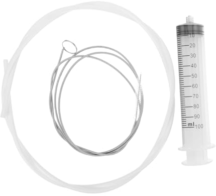 CHILDWEET Refrigerator Dredging Tool and Reusable Fridge Drain Hole Cleaning Kit 1.55m Brush, Water Outlet Drain Hole Clog Remover for Freezer and Refrigeration Maintenance