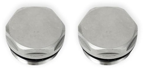 Radiator Accessories,Towel Rail Radiators Universal Brackets Chrome,White,Black, Radiator Valves (2 PCS Blanking Plugs 15mm)