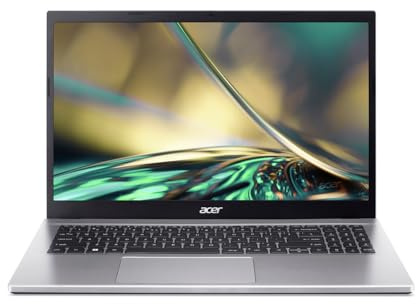 acer Aspire 3 Slim Laptop | Display Full HD da 15,6 pollici | Processore Core i5 1235U | Grafica Iris Xe | 8 GB DDR4 | SSD NVMe da 256 GB | Windows 11 Home | A315 59 53ER | Argento