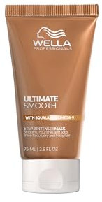 Wella Professionals Ultimate Smooth Hair Mask - Nourishing Hair Treatment With Squalane & Omega 9 - For Dry, Dull & Frizzy Hair (75ml)