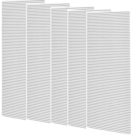 Filtro De Papel HEPA Plegable De 300 X 1100 X 12 Mm For Purificador De Aire De Coche, Aire Acondicionado, Red Antipolvo De Algodón, PM2.5.(5pcs)
