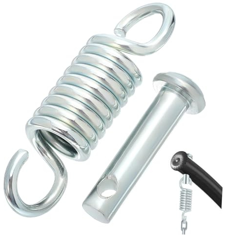 SEWOART Kit De Suspension pour Fauteuil Suspendu Et Balancelle Crochet Et Ressort Extension Résistant Accessoires pour Chaise Hamac Et Balancelle De Véranda Usage Intérieur Et Extérieur