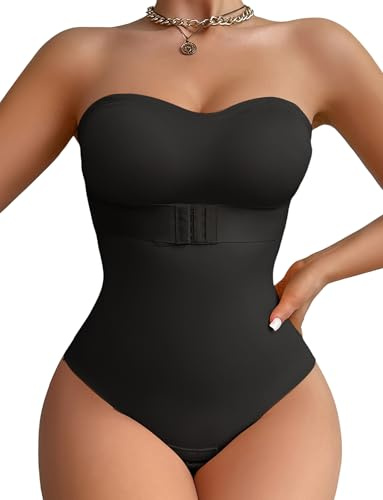 FEOYA Body Sculptant Femme Shapewear Bodysuit Ventre Plat Gainant