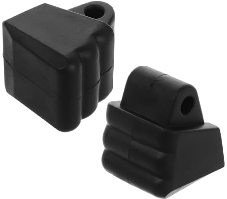 Sosoport Lot De 2 Patins De Frein Antidérapants en PVC Noir pour Rollers Et Rollers