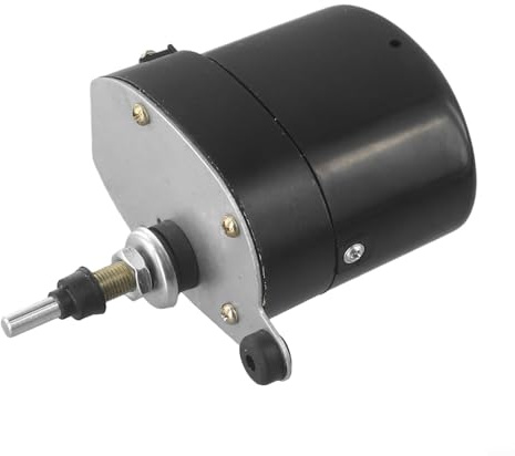 12 V Scheibenwischermotor mit Blatt für Angelboot, Wohnmobil, Typ Elektromotor, Ersatz, kompatibel mit Traktoren für ATV, UTV, Wohnwagen (Motor)