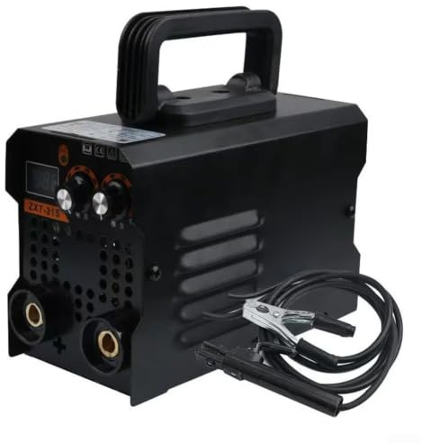 Máquina de soldadura portátil de 220 V con inversor IGBT, soldador de CC de pantalla digital para reparación de acero y hierro, herramienta compacta de soldadura doméstica para proyectos de bricolaje
