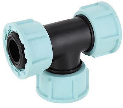 REKUBIK T-Stück 3X 1 Innengewinde Swivel Überwurfmutter mit O-Ring