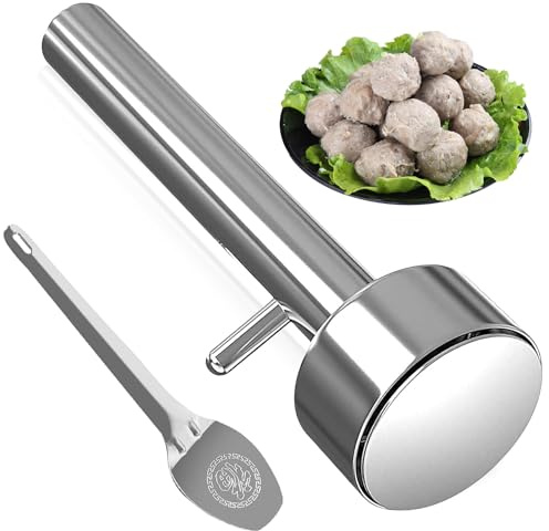 Falafel Pala Cucharas Porcionador de Falafel y Herramienta de Albóndigas para Deliciosas Bolas de Falafel