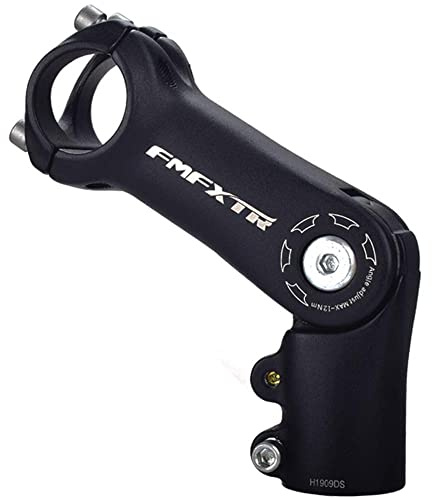 CYSKY Fahrrad Verstellbarer Vorbau 25,4 31,8 90mm 110mm 0-90° Grad Lenkererhöhung MTB Vorbau Lenker Vorbau für Mountainbike, Rennrad, MTB, BMX, Radfahren