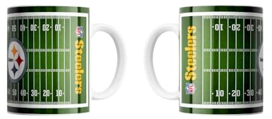 Great Branding TGBC Pittsburgh Steelers Field Jumbo NFL Becher (440 ml)