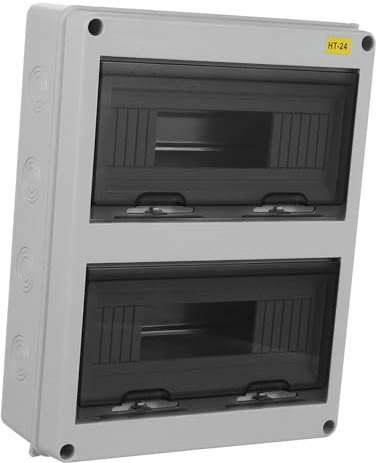 UKCOCO Scatola Elettrica Ht Installazione Esterna Quadro Distribuzione Elettrica Con Design Elegante e Ampia Capacità Per Uso Domestico e Progetti Elettrici