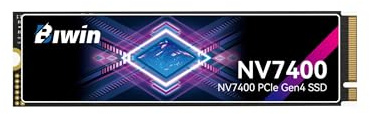 BIWIN Black Opal NV7400 M.2 PCIe Gen4 SSD 4TB - Lesegeschwindigkeit bis zu 7400 MB/s - Professionelle Interne Festplatte NVMe 2.0 - Gaming Speicher Kompatibel mit PC, Laptop & PS5