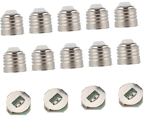 BATHVEVE 1juego Kit De Accesorios Para Bombillas Led Bases y Tapas Para Reparación De Bombillas Para Decoración y Proyectos