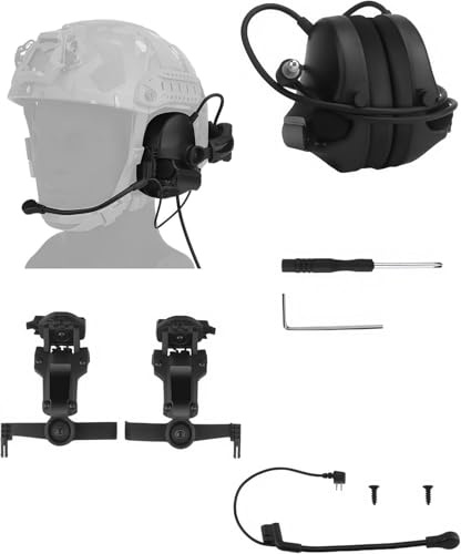 ACEXIER C5 Taktische Kopfhörer Helm (Keine Geräuschunterdrückung) Kommunikationsausrüstung Headset Outdoor Silikon Ohrenschützer