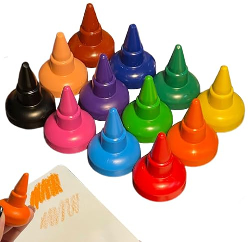 Crayones Lavables Para Niños Pequeños | Crayones Para Colorear No Tóxicos Para Niñoos - Crayón De Fácil Agarre Para Niñas,Y Niños Pequeños | Suministros De Dibujo Artístico Para Ilustración De P