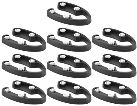 PAMINGONO 10 Stück Folienschneider für Weinflaschen aus Edelstahl mit Einfachem Betrieb und Praktischem Design für Home Riegel und Besondere Anlässe in Schwarz