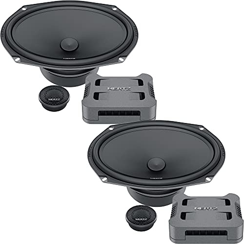 Hertz CPK 690 2-way kit 6x9, 360W | 29 mm tweeter, including crossover, 120W RMS, 4 Ohm, 92.5 dB