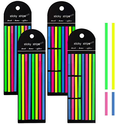 Marcadores Adhesivos Resaltadores Transparentes Adhesivos Indice Fluorescentes Libros Notas Adhesivo Marcador Adhesivo Fichas Plastico para Marcar Hojas Informes