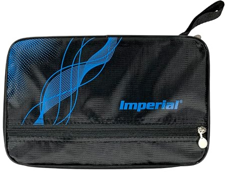 Imperial Tischtennis Schlägerhülle ITT | Einzelschlägerhülle mit separater Fronttasche für Zubehör