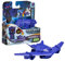 Transformers Toys EarthSpark 1-Step Flip Changer Soundwave 10-cm Action Figure, Robot Toys for Ages 6 and Up