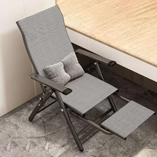 Relaxsessel mit Hocker Loungesessel Fernsehsessel Ohrensessel mit Einziehbarer Fußstütze für Wohnzimmer, Schlafzimmer
