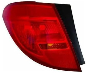 EDA PREMIUM auto Rückleuchte, Rücklicht, Heckleuchte Links 1222233 passend für OPEL MERIVA B 2010-2014, außen, ECE