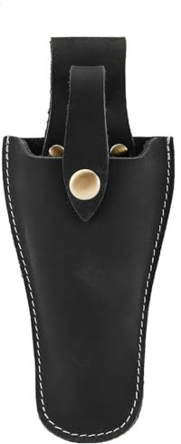 SANTUO Secateurs Holster, Tool Pouch, Tool Holster, Tool Belt Pouch, Leather Sheath, Leather Belt Pouch for Garden Pruning Tools, Gifts for Men Dad Husband Him