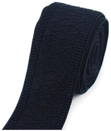 4 metros 50 mm bandas elásticas suaves para coser pantalones ropa banda de goma elástica cintas de decoración accesorios de bricolaje,Azul marino,50mm