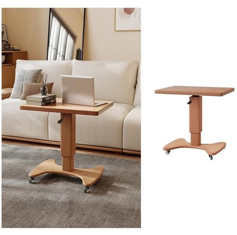 Tavolino da salotto moderno in legno di ciliegio con piano di sollevamento e design mobile