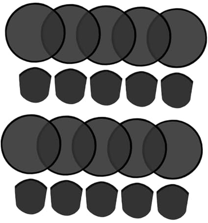 Hellery 10 Stück Faltbare Flying Disc Fans Lüfter für Halloween
