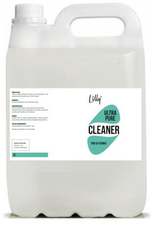 Cleaner Lilly Ultra Pure 5000 ml, detergente professionale per unghie, rimuove grasso e sporco, strato di dispersione di gel UV/LED e vernici ibride | Per manicure e manicure