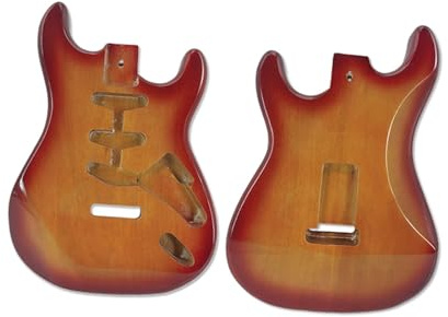 E Gitarren Bausätze Zum Selberbauen Selbstbausatz Für Mahagonikorpusmodifikation Halbfertige E-Gitarre (3-teiliges Set)