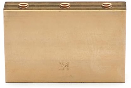 32/34/37/42mm Tremolo Block per Chitarra Ponte Ottone Pieno 44.5mm Chitarra Elettrica Spaziatura Stringa Ottone per Sistema