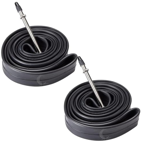 Contrast 700 x 23c Road Bike Inner Tubes Presta 60mm Valve ETRTO 622-23 (Pair)