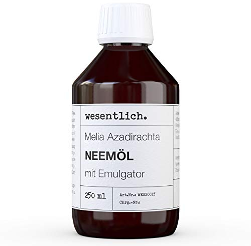 Neemöl mit Emulgator 250ml - fertig gemischt für sofortige Anwendung von wesentlich.