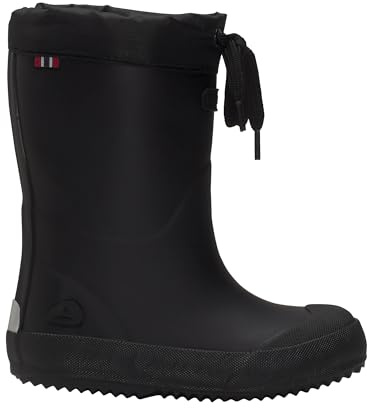 viking Unisex barn Indie Thermo Wool gummistövlar, svart, 22 EU