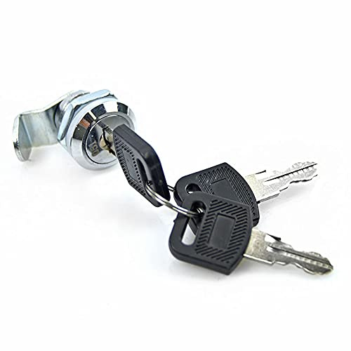 DWD ® Replacement Cam Lock with 2 Keys for Outdoor Post Boxes Series Post, Roses, Tractor, etc Compatible with Cast Iron Fronted Post Boxes