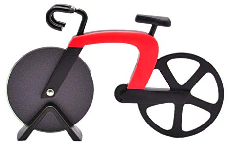 huihuijia Pizza cutter wheel Pizza cutters Non-slip pizza cutter Cycle pizza cutter Wheel pizza cutter cutter pizza cutter bike bike pizza cutter Pizza wheel red