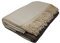 Fair Deluxe Couverture en cachemire Easy Care - Couverture en cachemire - Couverture de canapé - Couvre-lit - Moelleux et chaud - 140 x 190 cm (marron clair/marron foncé à rayures en blocs,