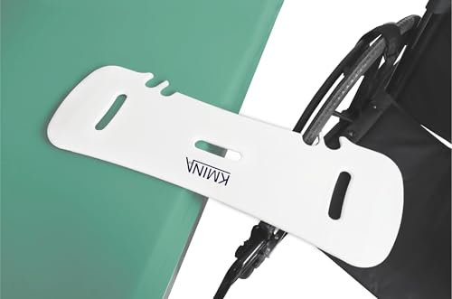 KMINA Planche de Transfert pour Handicapés, Fauteuil Roulant et Voiture, Aide au Transfert du Patient, Accessoires Fauteuil Roulant