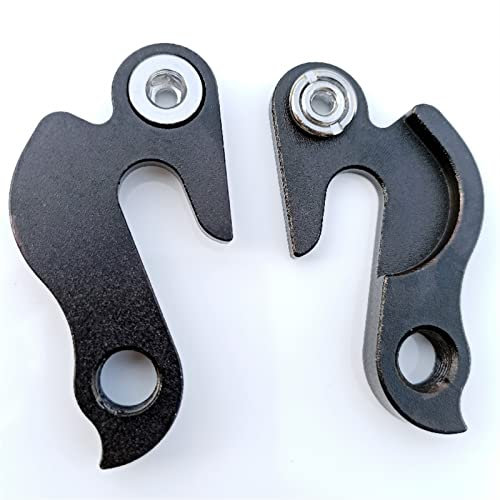 CAXUMO 2 Stück Fahrradteile Schaltwerk Aufhänger, for Intense Tracer, for Spider, for Ibis KHS, for Carrera, for SENSA, for WILIER, MECH Dropout Carbon Frame Bike Hintere Umwerfer