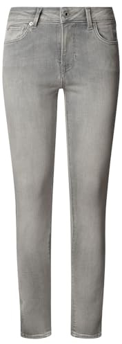 Pepe Jeans Skinny Jeans MW Regent, Blu (denim-8aa), 28W x 32L Donna