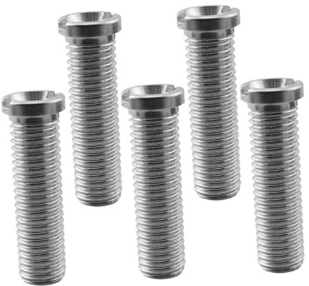 NULYLU 5pcs Kitchen Sink Drain Strainer Screws Stainless Steel Sink Latch Screws for Drain Stopper Installation