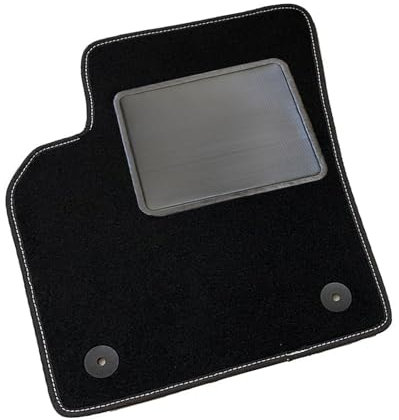 DHCarMats | Autoteppich nur Fahrerseite für Volvo C30 von 2006 bis 2012 | Fahrermatte aus Teppichstoff nach Maß | Autozubehör - Fußmatten Automatten 1PZ