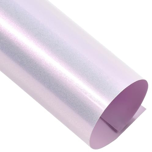 JSCARLIFE Autofolie Glitzer Farbwechsel mit Chamäleon Effekt,Car Wrapping Folie Glänzend,Car Film Glanz Tuning Folie Glanz für Auto Motorrad für Auto Motorrad Fahrrad(Rosa Lila,152x50cm)