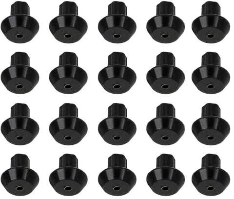 Zeizafa 20Pieces WB2K101 Range Burners Grate Rubber Feet Kit Replacement for AP2622260 WB02K0101 WB02T10461 PS241358