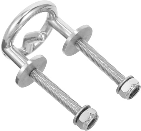 SAFIGLE Wasserskihaken aus Edelstahl für Boot und Yacht, Silber